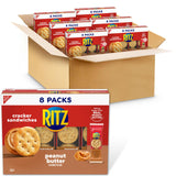 RITZ Peanut Butter Sandwich Crackers – Hiking and Camping Snacks for Backpacks and Trail Pits