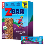 CLIF Kid Zbar Chocolate Chip Clean-Label Snack Bars for Mindful Lunchbox Packing and Guilt-Free After-School Snacking – 12 Pack