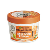 Garnier Hair Food Banana 3-in-1 Dry Hair Treatment – Streamlined Vegan Formula for an Uncluttered Vanity, 390ml