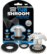 TubShroom Ultra Combo – Practical Housewarming Gift for New Homeowners, Stainless Steel Hair Catcher