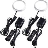 Brilliant Evolution LED Puck Light – Thoughtful Housewarming Gift for New Homeowners, 2-Pack