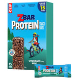 Zbar Protein – Clean-Label Pantry Staple for Health-Conscious Moms, Chocolate Mint Bars (15 Pack)
