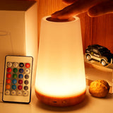 THAUSDAS Baby Night Light for Nursery – Flicker-Free LED Lamp with Timer and Touch Sensor Safe for Toddler Room and Midnight Diaper Changes