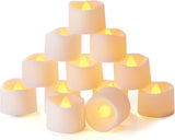 Homemory Battery Operated Votives – Modern Centerpiece Glow for Dining Table and Wall Lanterns