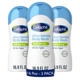 Cetaphil Ultra Gentle Refreshing Body Wash — Dermatologist-Tested Sensitive Skin Cleanser, Hypoallergenic and Paraben-Free