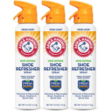 Arm & Hammer Shoe Refresher Spray – Thoughtful Housewarming Gift for Sneaker Enthusiasts, 4 oz 3 Pack