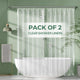 Clear - 72"W x 65"L (Pack of 2)