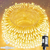 Lumify Connectable Fairy Lights IP44 Waterproof Warm White – Deck Railing and Backyard Pergola Lights for All Seasons