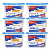 Vacplus Moisture Absorbers 6 Pack – Clean Neutral Design for Clutter-Free Spaces, Fragrance Free, 10.5 Oz