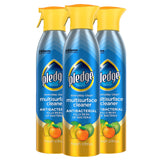 Pledge Multi-Surface Antibacterial Spray – Mindful Cleaning Ritual for Cold and Flu Season, 9.7oz, Pack of 3