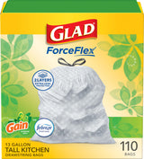 Glad ForceFlex 13 Gallon Trash Bags – Less-is-More Home, Clutter-Free Cooking and Disposal