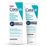 CeraVe Acne Foaming Cream Cleanser, Thoughtful Gift for Teens and Young Adults Dealing With Breakouts
