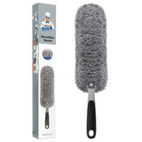 MR.SIGA Extendable Microfiber Duster – Electronics and Workstation Dusting Tool for Remote Professionals