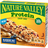 Nature Valley Protein Chewy Bars – Clean Label Protein Snack for Health Conscious Adults, Gluten Free Salted Caramel Nut 15 Count