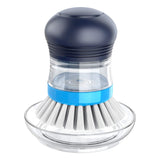 MR.SIGA Push-Button Dish Brush – Faster Dishwashing Setup for Busy Home Cooks