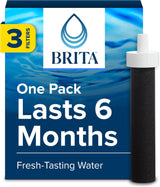Brita Water Bottle Replacement Filters – Daily Hydration for Yoga and Gym Sessions, 3 BPA-Free Refill Cartridges