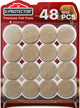 48 PCS 1" Beige, Round
