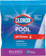 Clorox Pool&Spa pH Down – All-Weather Granular Treatment for Outdoor Pool Surfaces