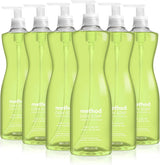 Method Lime + Sea Salt Dish Soap – Compact Pump Bottle for Clutter-Free Kitchen Counters