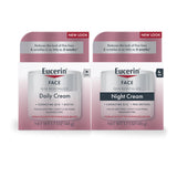 Eucerin Q10 Anti-Wrinkle Day & Night Cream Set – Nighttime Skincare Ritual for Mature Skin