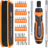 Amartisan Compact Screwdriver Set – Replaces 18 Tools in One Slim Profile for the Minimalist Workshop