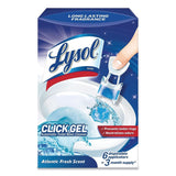 Lysol Click Gel Automatic Toilet Bowl Cleaner – Thoughtful Housewarming Gift for New Homeowners, Lavender Scent 6 Count