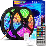CHARKEE 130ft LED Strip Lights – Calming Color Changing Lights for Bedroom Wind Down and Evening Relaxation Ritual
