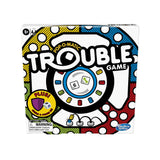 Hasbro Gaming Trouble Board Game – Safe Screen-Free Family Fun for Kids Ages 5+ in Playroom or Living Room