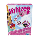 Hasbro Gaming Yahtzee Jr. Disney Princess Edition – Child-Friendly Counting and Matching Game for Kids' Bedrooms, Playdates, and Sibling Play, Ages 4+
