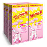 Starburst Singles To Go Sugar-Free Strawberry Powdered Drink Sticks for Office Desk Hydration and Focused Workday Sips