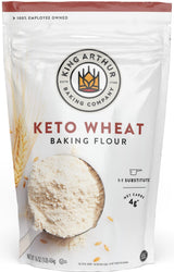 King Arthur Keto Wheat Baking Flour – Nut-Free Family Baking Flour for Kid-Friendly Keto Treats, 16 oz