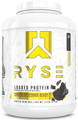 RYSE Loaded Protein Powder – Jet-Puffed Marshmallow – Premium Gourmet Protein for Discerning Athletes – 25g Whey Isolate in a 2 lb Tub