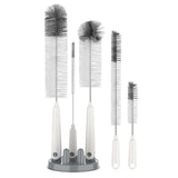 MR.SIGA Baby Bottle Cleaning Brush Kit for New Parents, Infant Feeding Gear & Nursery Essentials, BPA-Free Friendly