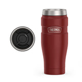 THERMOS Stainless King 16 oz Tumbler for Hiking and Picnics, Vacuum Insulated 7-Hour Hot 18-Hour Cold