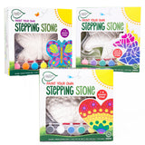 Creative Roots Ceramic Stepping Stone Kit – Heartfelt Handprint Keepsake for Mother's Day, Father's Day and Grandma