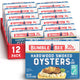 Smoked Oysters - 3.75 Ounce (Pack of 12)