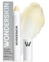 Wonderskin Lip Scrub – Patio and Poolside Lip Care, Mess-Free Crayon Exfoliator for Travel