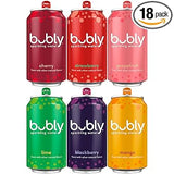 bubly Sparkling Water 6 Flavor Variety Pack – Refreshing Outdoor Mixer for BBQs and Picnics