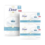 Dove Antibacterial Beauty Bar – Family Hand Soap for Shared Bathroom and Kids' Daily Hand Washing