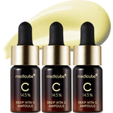 Medicube Deep Vita C Serum 2.0 – Thoughtful Birthday Gift for Her, Korean Skincare Set for Brighter-Looking Skin