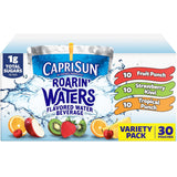 Capri Sun Roarin' Waters Variety Pack – Hydration for School Lunchboxes and After-School Snack Time, 30 ct Box