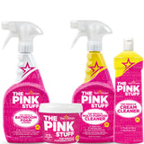 Stardrops The Pink Stuff Miracle Cleaning Bundle – All-Weather Outdoor Cleaning Kit for Patio, BBQ, and Garden Furniture