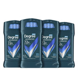 Degree Men Cool Rush Antiperspirant 4-Pack – Office Confidence for Back-to-Back Meetings, 72-Hour Odor Defense
