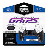 KontrolFreek Performance Grips for PlayStation 5 (PS5) Controller – Anti-Fatigue Memory Foam for Marathon RPG Nights, Galaxy Purple