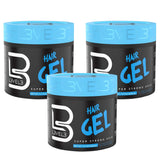 L3 Hair Gel – Clean Unscented Styling for Self Care and Vanity Routines, Flake Free Shine