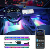 Govee Car LED Strip Lights – Thoughtful Valentine's Day Gift for Couples, Music Sync Car Interior Decor