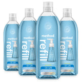 Method Foaming Hand Soap Refill, Sea Minerals Neutral Scent for Clean Uncluttered Bathrooms, 28 oz Recycled Bottle