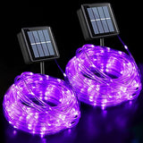 QITONG Solar Rope Lights – Thoughtful Housewarming and Birthday Gift for Her, 66ft Waterproof