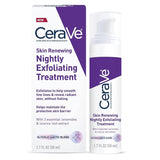 CeraVe Skin Renewing Nightly Exfoliating Treatment – Evening Skincare Ritual for Glowing, Refreshed Skin