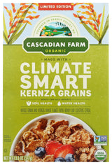 Cascadian Farm Kernza Climate Smart Organic Cereal – Mindful Morning Bowl for Wellness Pantry